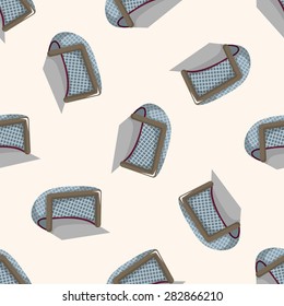hockey equipment ,seamless pattern