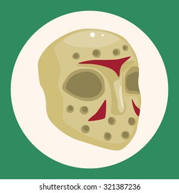 hockey equipment theme elements