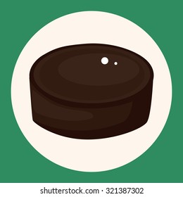 hockey equipment theme elements