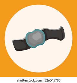 hockey equipment theme elements