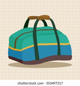 hockey equipment theme elements