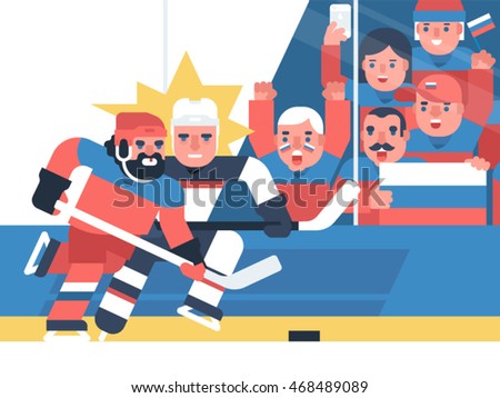 Hockey game