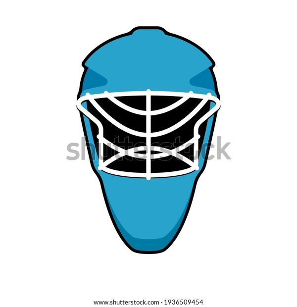 Hockey Goalie Mask Icon Clipart Image Stock Vector (Royalty Free ...