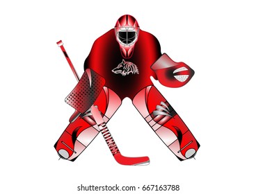 hockey goalkeeper