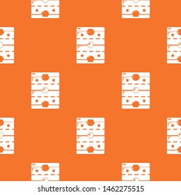 Hockey ice field pattern vector orange for any web design best