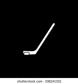 Hockey icon. Game symbol. Flat Vector illustration