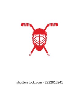 Hockey icon illustration for any purpose