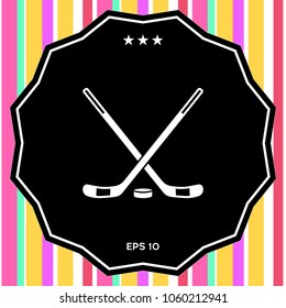 Hockey icon symbol