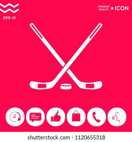 Hockey icon symbol
