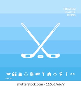 Hockey icon symbol