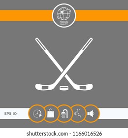 Hockey icon symbol