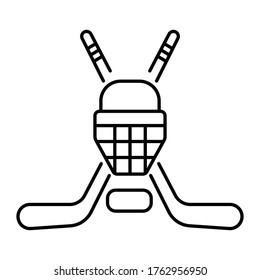 Hockey icon vector illustration  