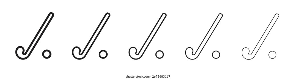 Hockey icon vector illustration isolated