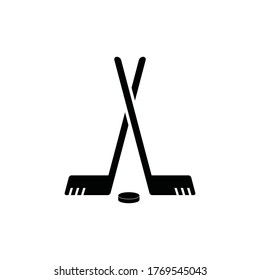 hockey icon vector sign symbol isolated