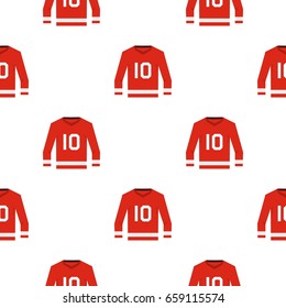 Hockey jersey seamless pattern. Illustration of hockey jersey seamless pattern for any design vector