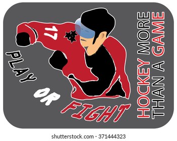 Hockey label