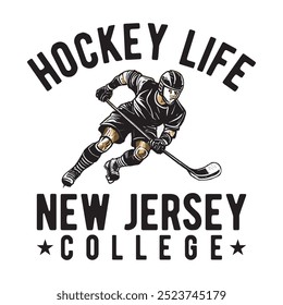 Hockey life new jersey college