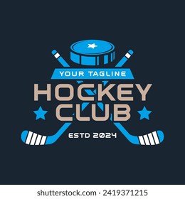 Hockey logo bundles, emblem collections, designs templates. Set of hockey logos 