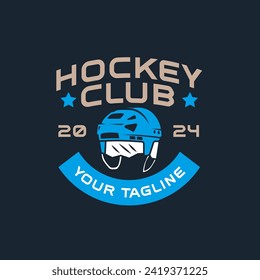 Hockey logo bundles, emblem collections, designs templates. Set of hockey logos 