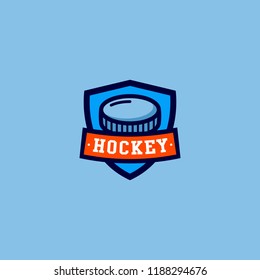 Hockey Logo Design Vector
