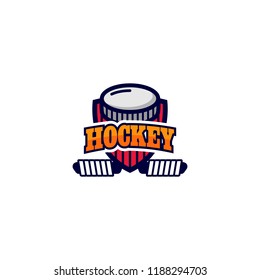 Hockey Logo Design Vector