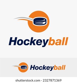 Design des Hockey-Logos, Vektorgrafik