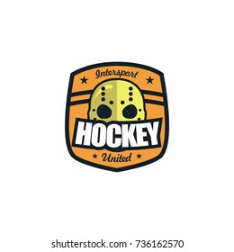 Hockey logo team and emblem vector