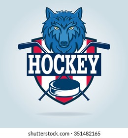 hockey logo,sport identity,team,tournament.