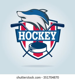 hockey logo,sport identity,team,tournament.