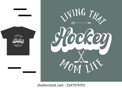 Hockey-Mama-T-Shirt-Design