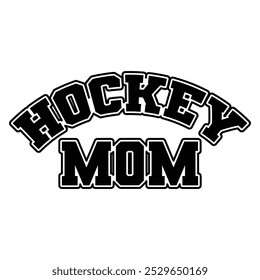 Hockey Mom T shirt Design Lover