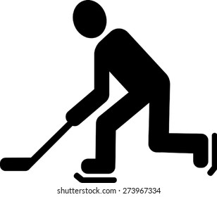 Hockey Pictogram