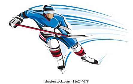 Hockey player