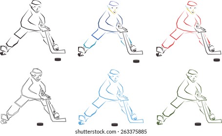 Hockey player
