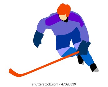 hockey player