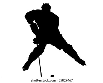 Hockey. The Player . The Puck.The Graphics. The Silhouette.