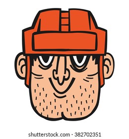 Hockey Player vector illustration