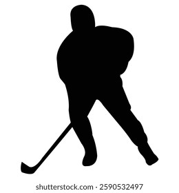 Hockey players playing template background silhouette vector art image picture photo