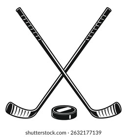 Hockey players' silhouettes in winter sports action