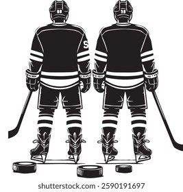 hockey players, two three name, flag game day, Fan, Puck, bundle, Love, split, frame, player