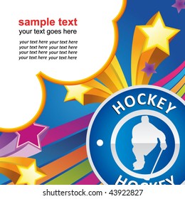 hockey poster