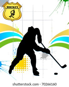 hockey poster