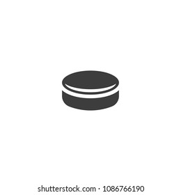 Hockey Puck Vector Icon