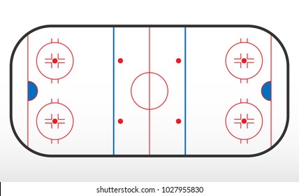 Hockey Arena Stock Vector (Royalty Free) 371065640