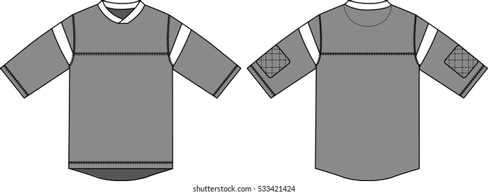 Hockey shirts illustration [vector]