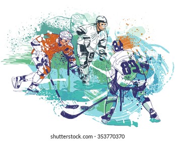 Hockey Sketch