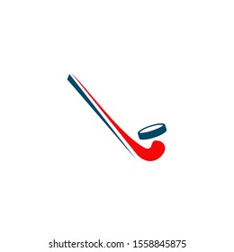 Hockey sport club logo design inspiration vector template
