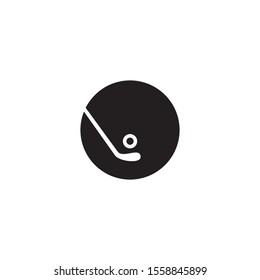 Hockey sport club logo design inspiration vector template