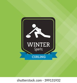 hockey sport design, vector illustration