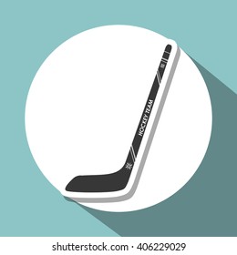 hockey sport design, vector illustration